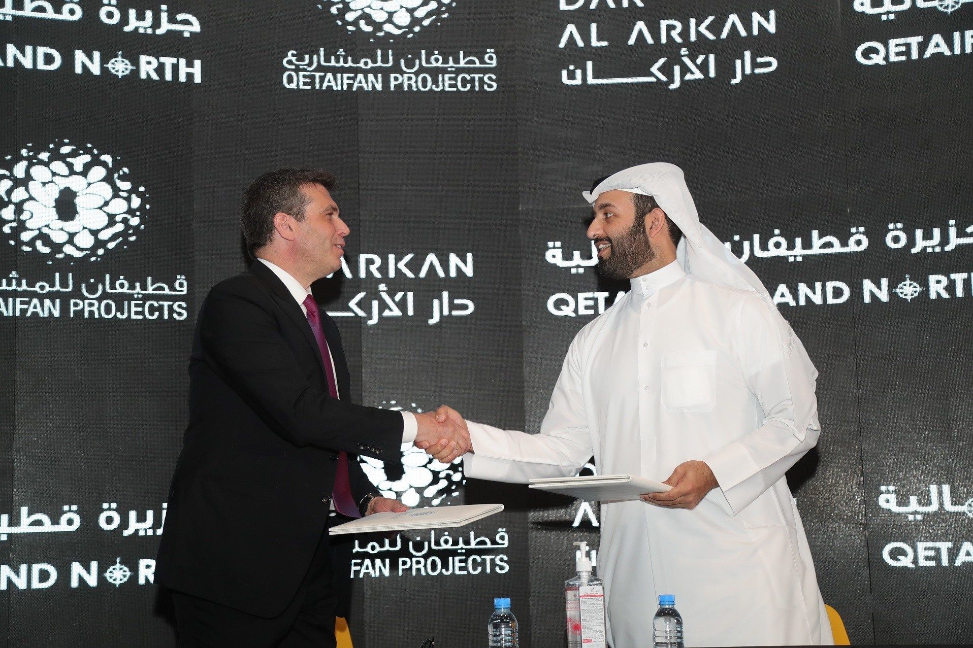 Dar Al Arkan’s first entry into the growing Qatari market to develop premium sea-front project on Qetaifan Island North, with its partner Qetaifan Projects.