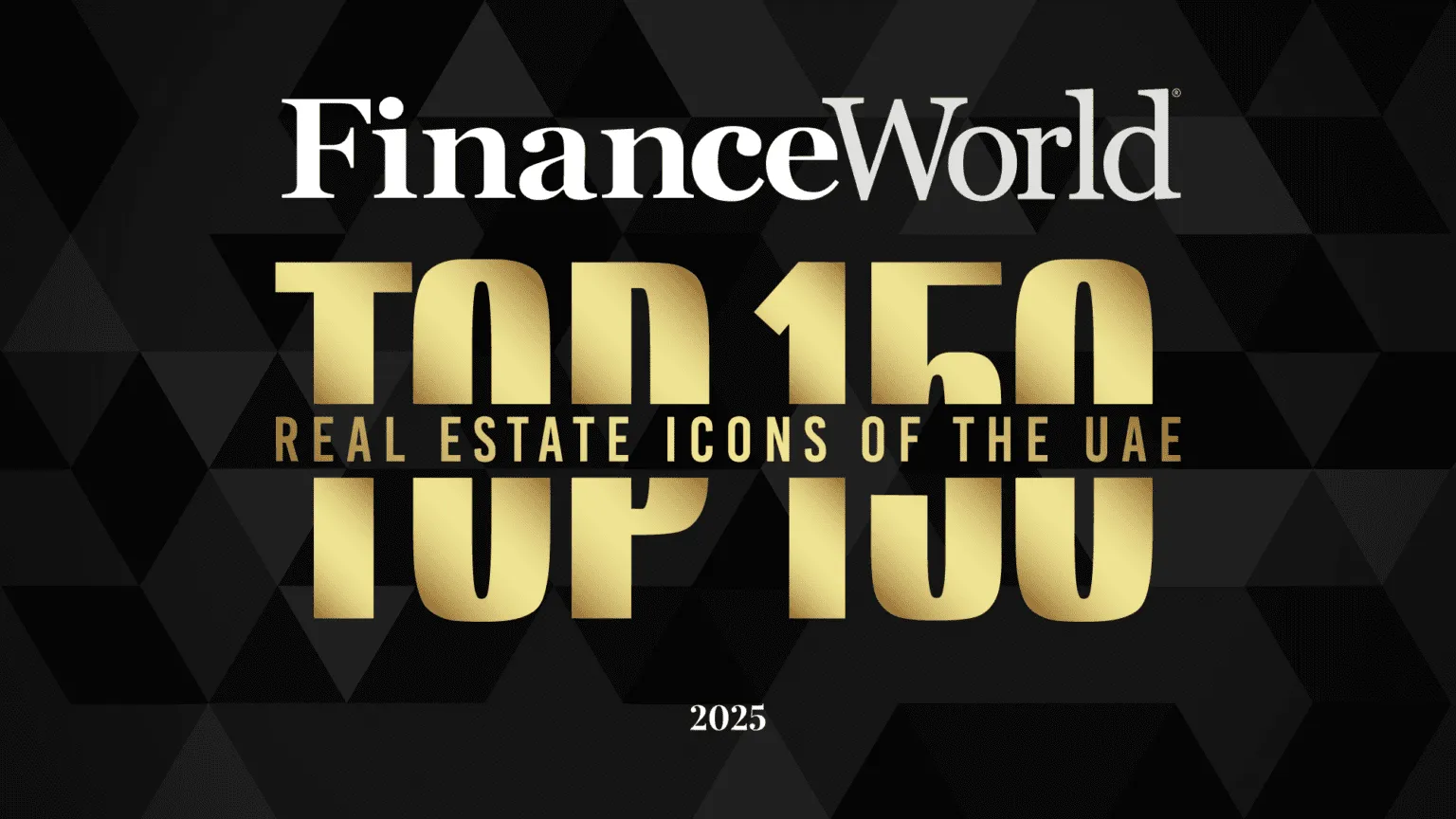Ziad El Chaar – Top 150 Real Estate Icons of the UAE 2025 – Finance World Powerlist
