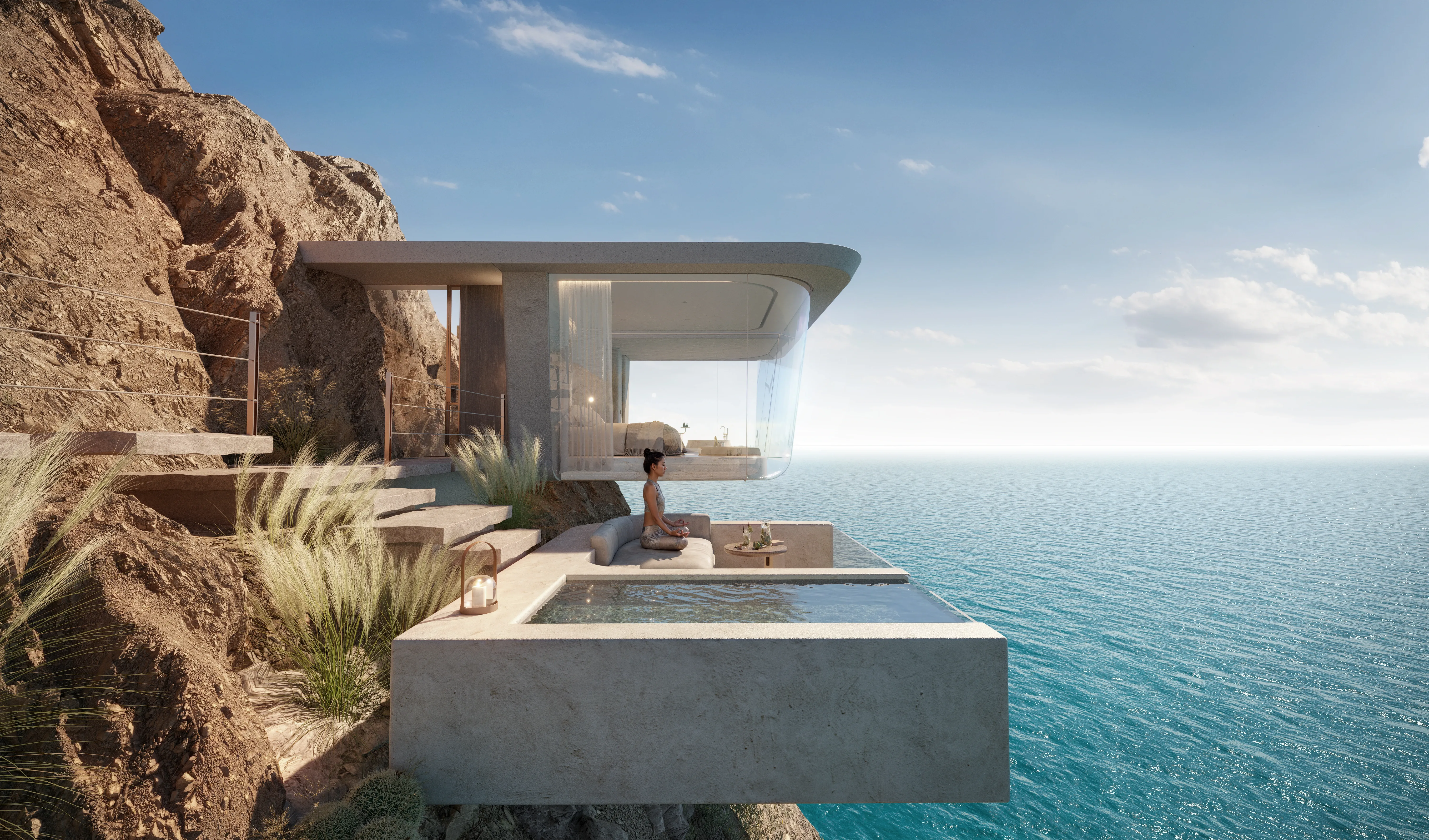 Trump International Oman’s Hanging Suites 