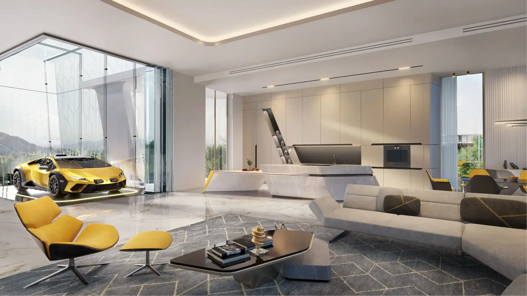 These amazing apartments are designed to look like your supercar
