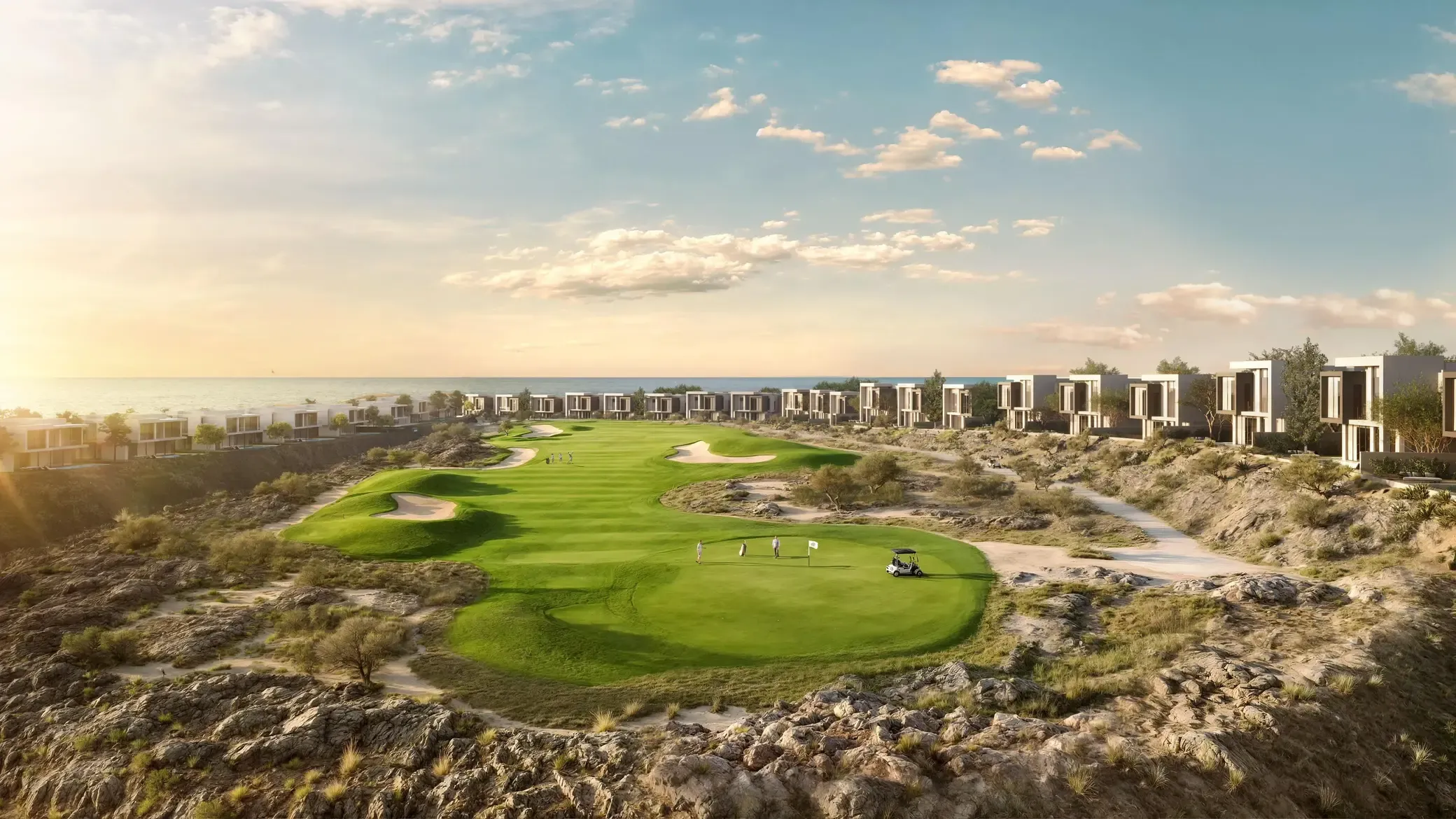 Illustration of Trump Golf Villas in Oman